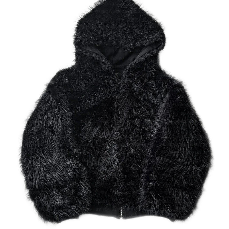 Fur Hoodie