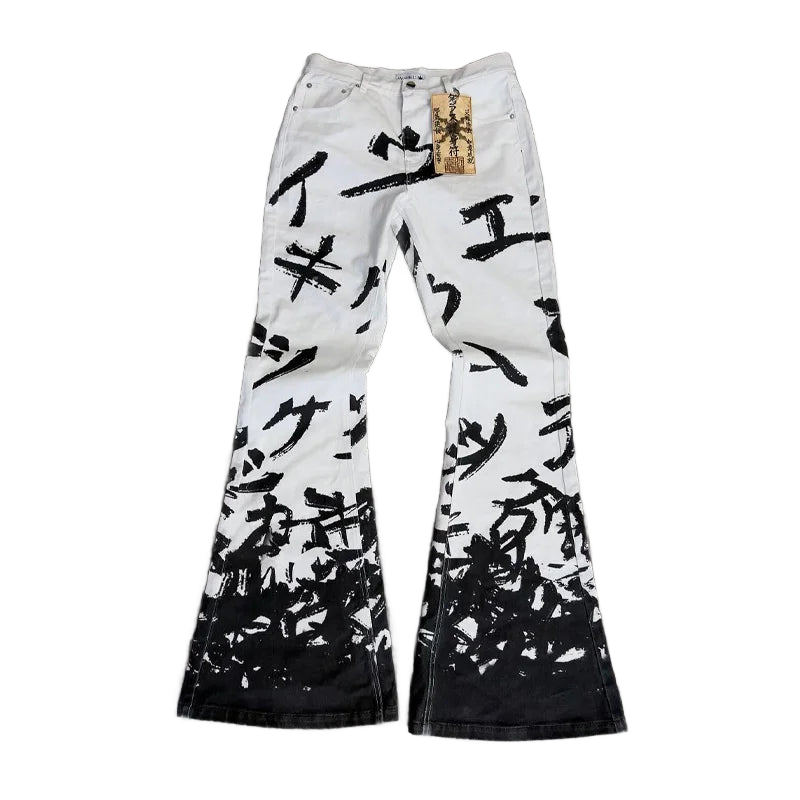 Katakana Harajuku Jeans