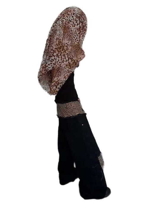 Leopard Denim
