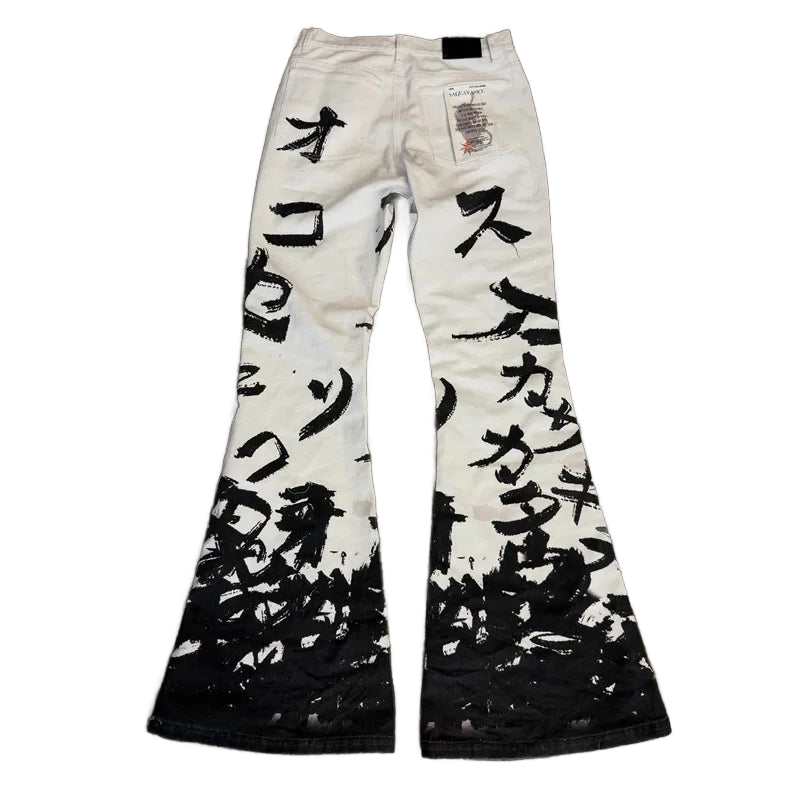 Katakana Harajuku Jeans