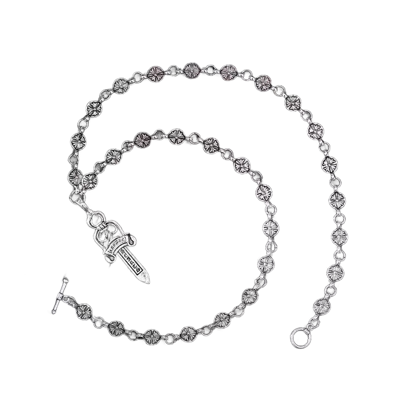 Pole Sword Pendant Necklace