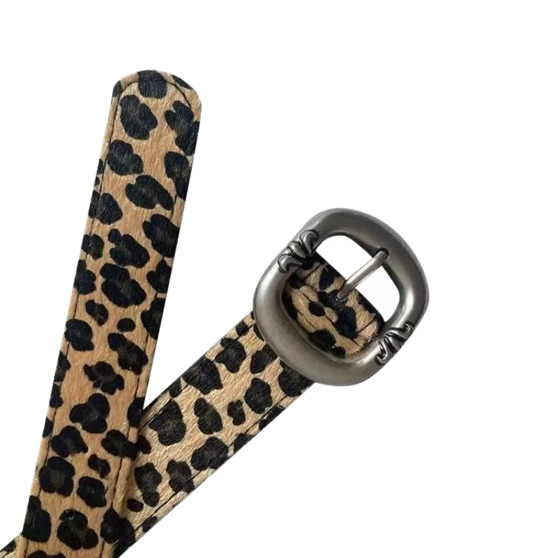Leopard Print Belt