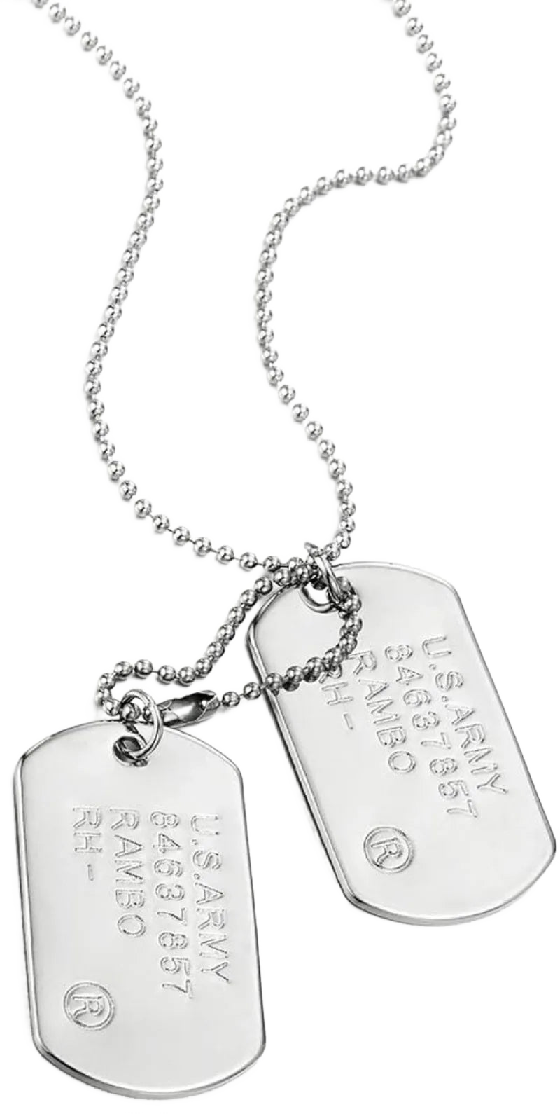 Military Army Pendant Chain