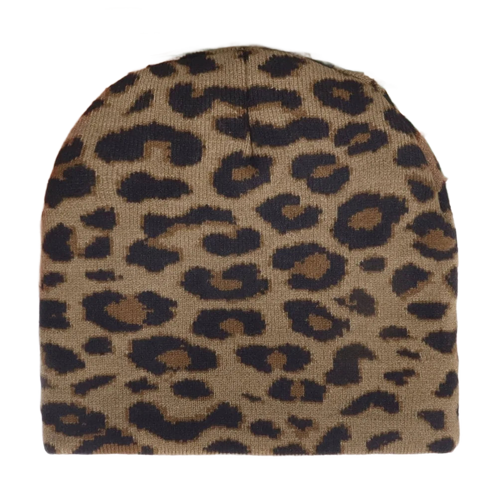Leopard Beanie
