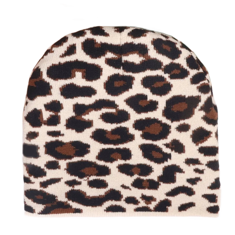 Leopard Beanie