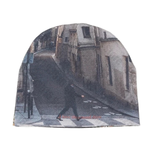 Y2k Crosswalk Beanie