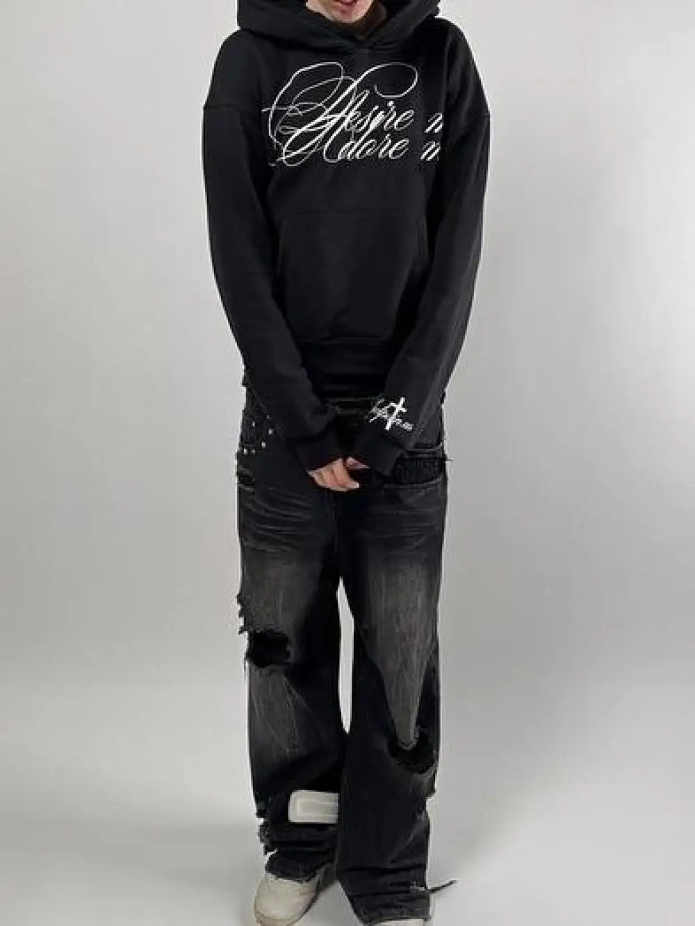 Cursive Hoodie