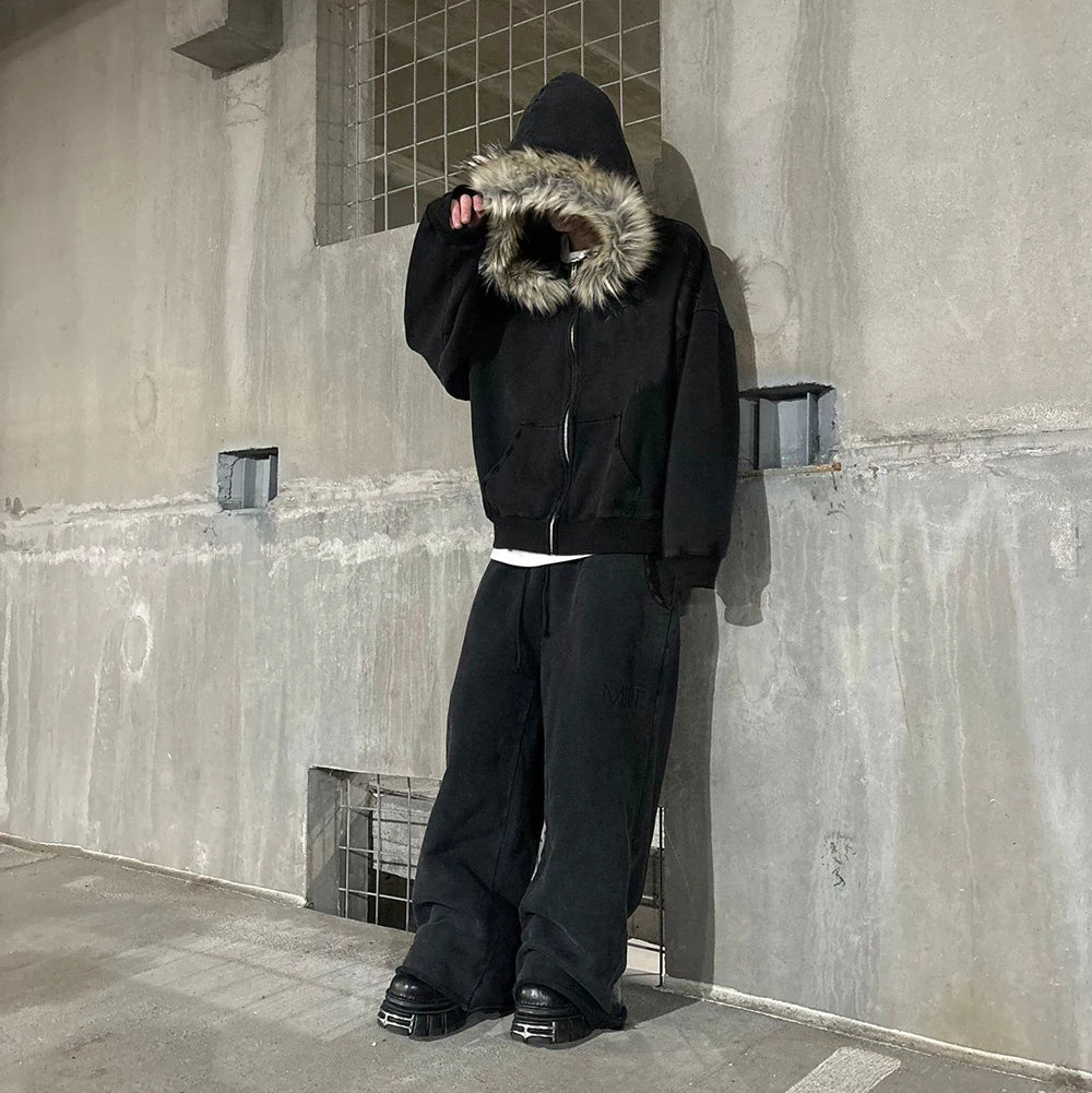 Fur Hood Hoodie