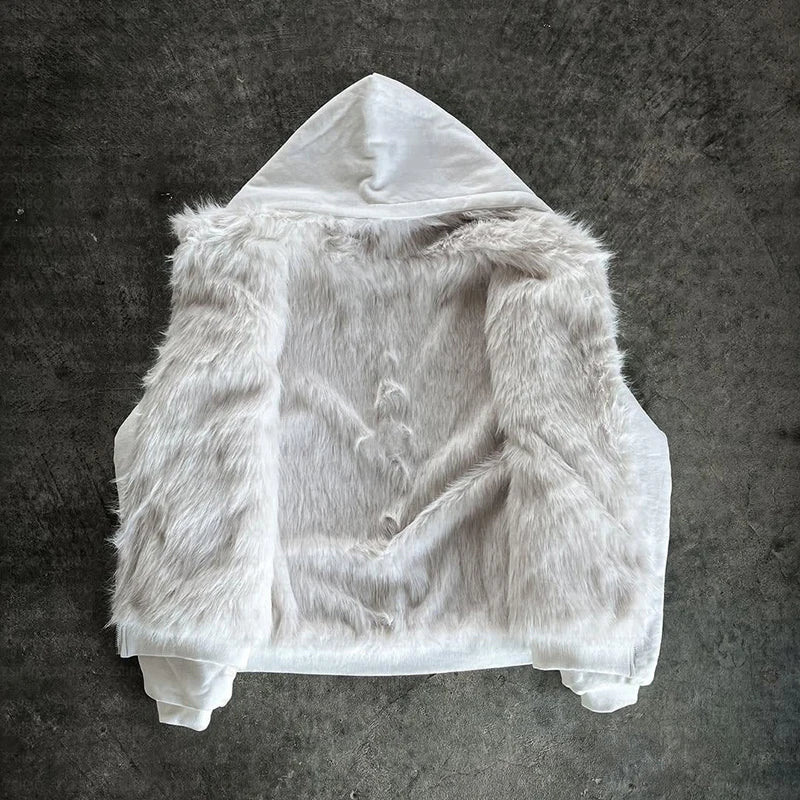 Fur Hoodie