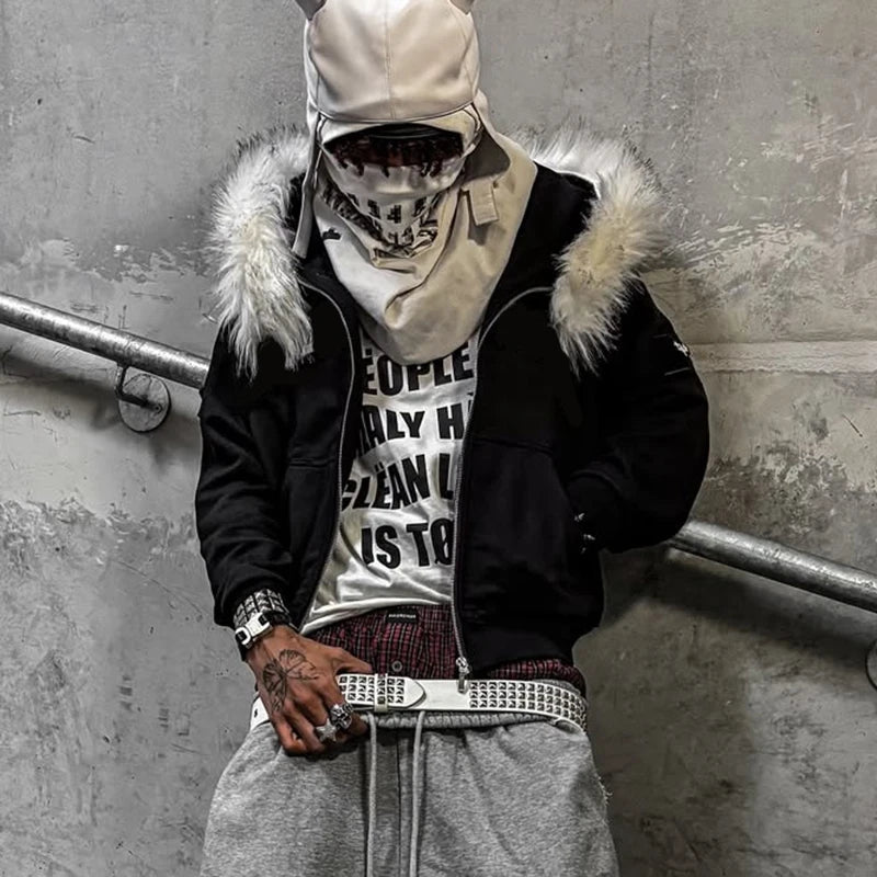 Fur Hood Hoodie