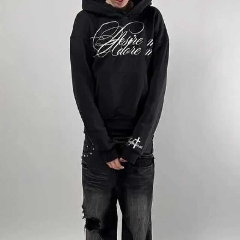 Cursive Hoodie