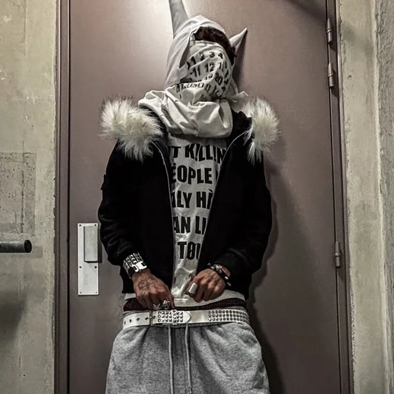 Fur Hood Hoodie