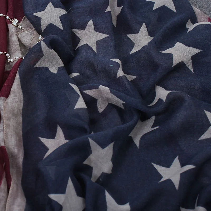 Independence Day USA Scarf