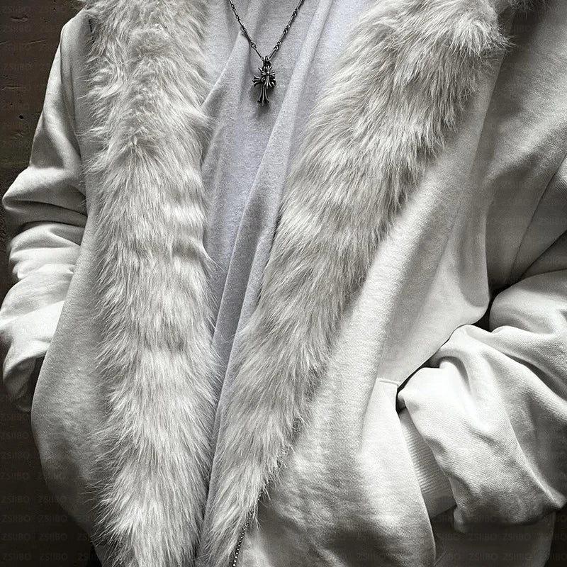 Fur Hoodie