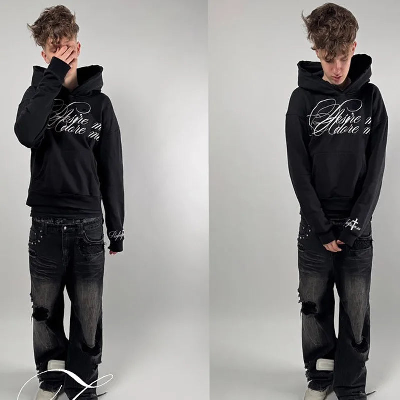 Cursive Hoodie