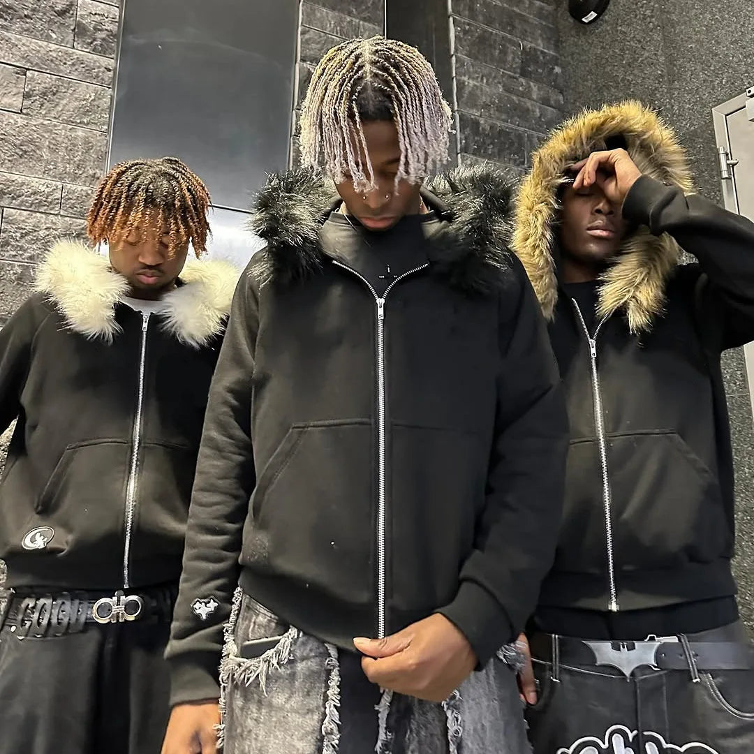Fur Hood Hoodie