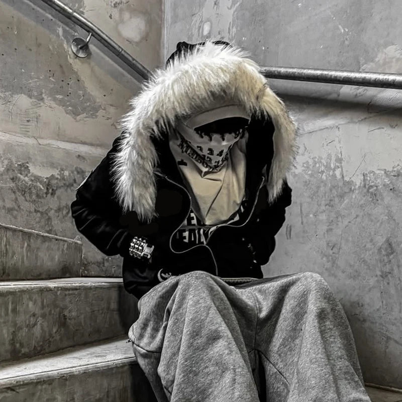Fur Hood Hoodie