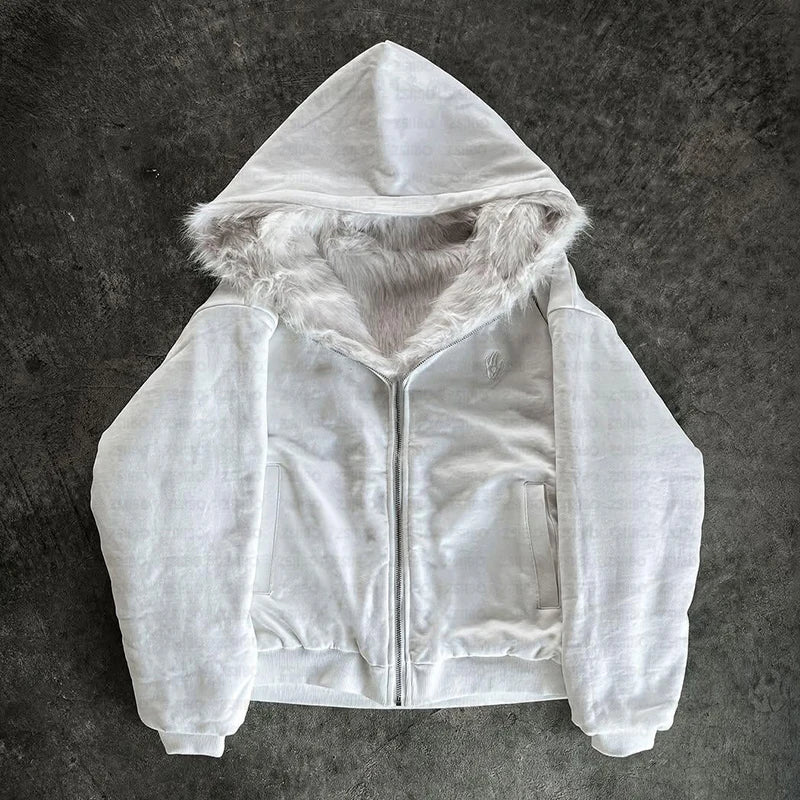 Fur Hoodie